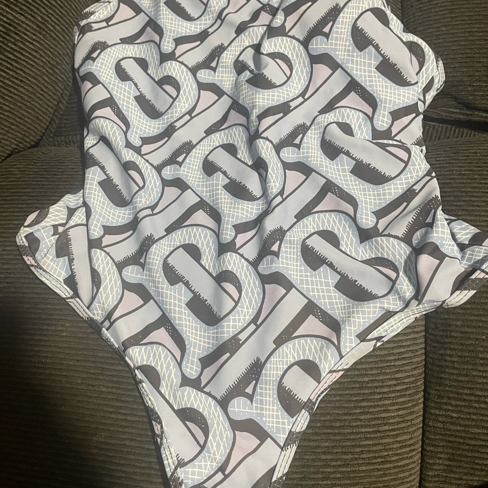 Burberry White Garment with Tag Detail